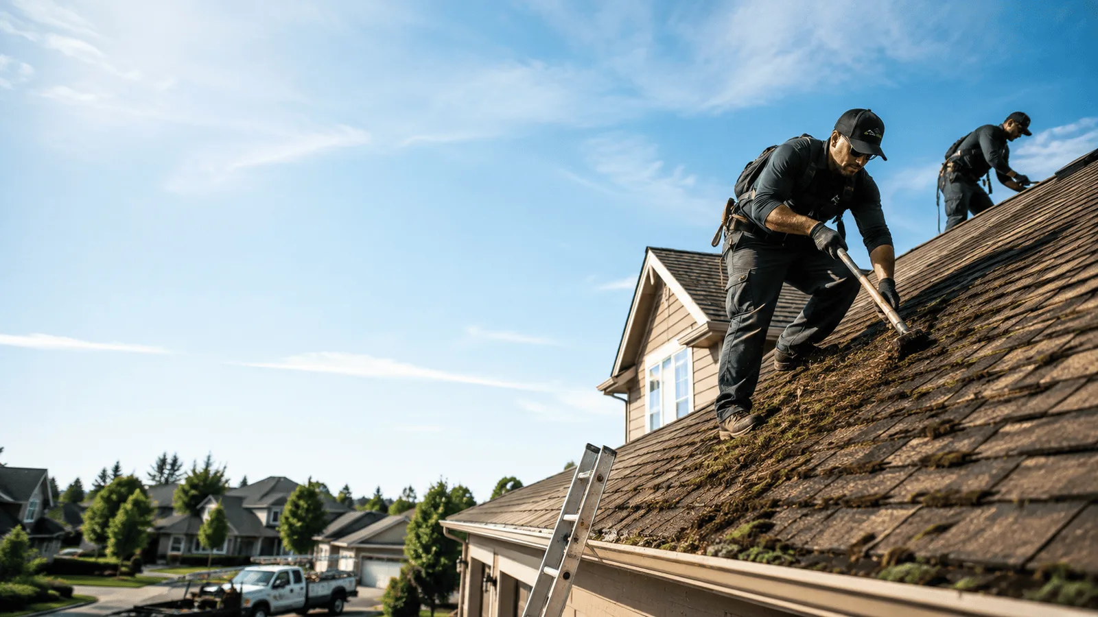 Roof Moss Removal in Augusta, MI near me